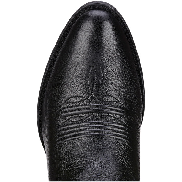 2026 Ariat Femmes Héritage R Toe Western Botte 10001037 - Black Deertan